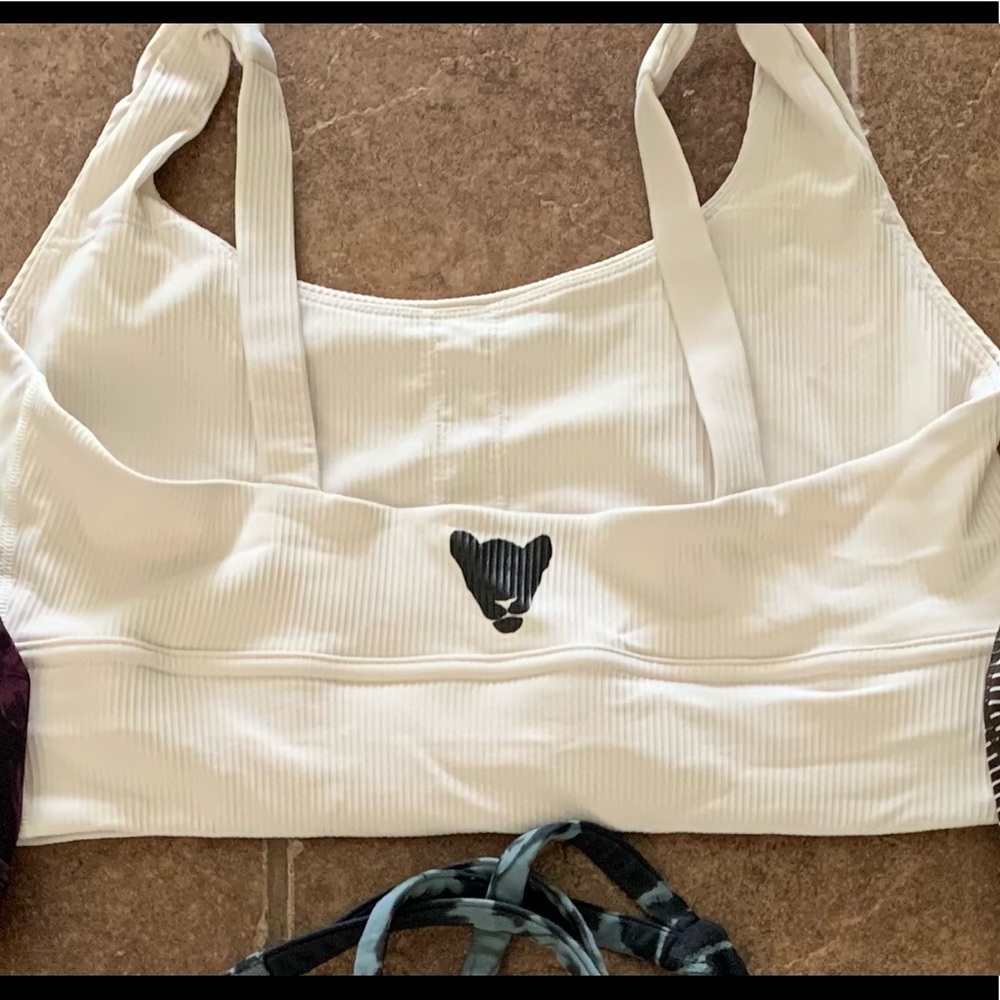 Femme Royale Cream Sports Bra